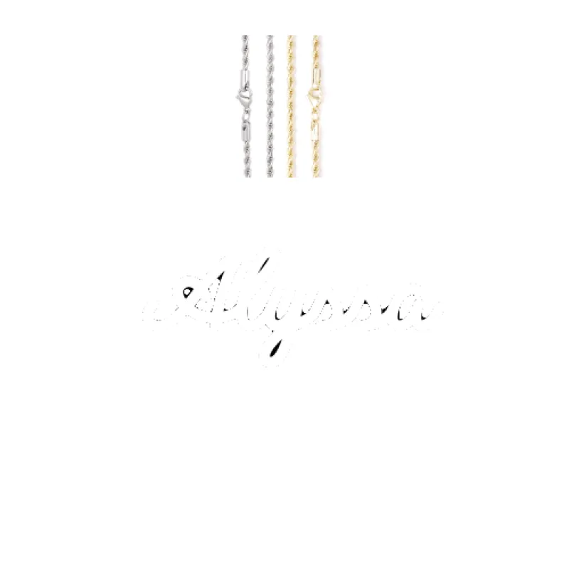 Script Custom Letter Necklace sold by The GUU Shop