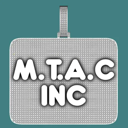 CUSTOM LETTER NECKLACE 3D BIG SQUARE sold by The GUU Shop