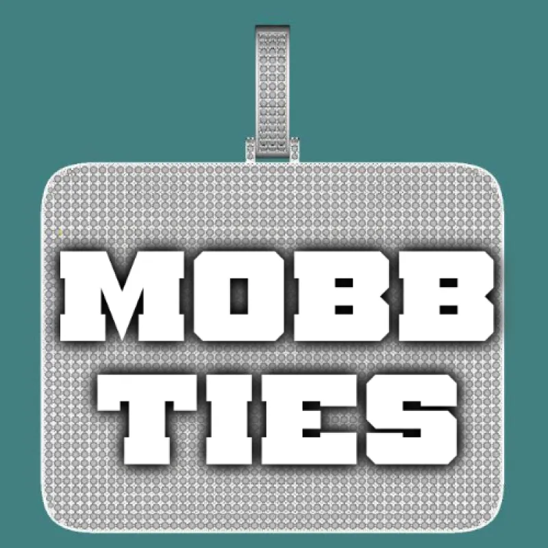 CUSTOM LETTER NECKLACE 3D BIG SQUARE sold by The GUU Shop