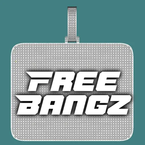 CUSTOM LETTER NECKLACE 3D BIG SQUARE sold by The GUU Shop