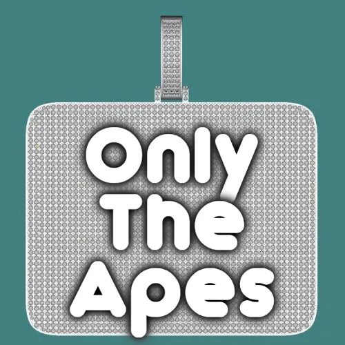 CUSTOM LETTER NECKLACE 3D BIG SQUARE sold by The GUU Shop