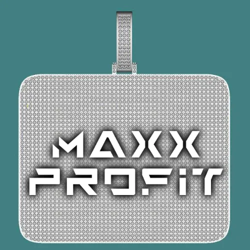 CUSTOM LETTER NECKLACE 3D BIG SQUARE sold by The GUU Shop