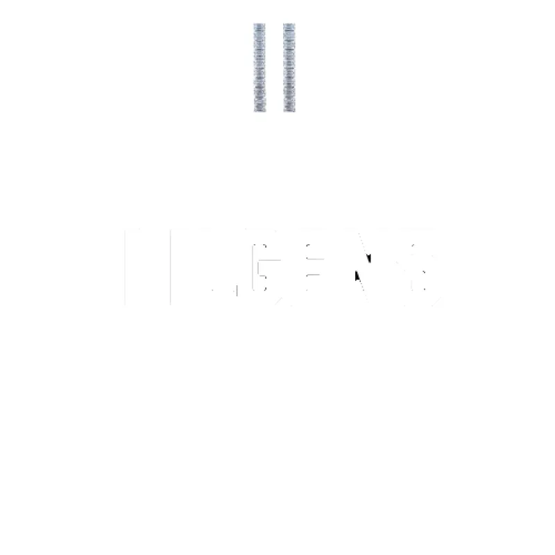 Custom Letters Baguette Two Layer Necklace sold by The GUU Shop