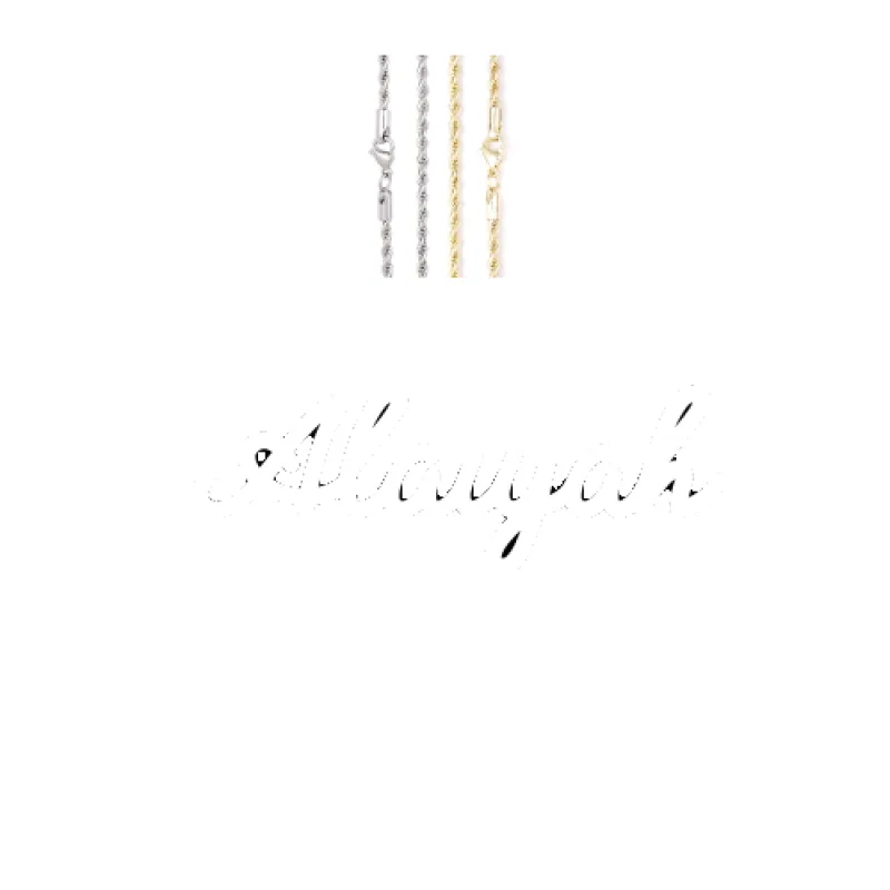 Script Custom Letter Necklace sold by The GUU Shop