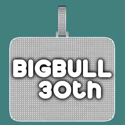 CUSTOM LETTER NECKLACE 3D BIG SQUARE sold by The GUU Shop