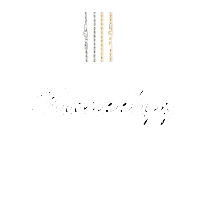 Script Custom Letter Necklace sold by The GUU Shop