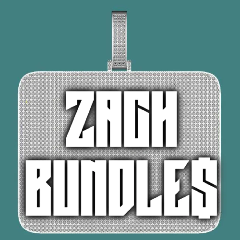 CUSTOM LETTER NECKLACE 3D BIG SQUARE sold by The GUU Shop