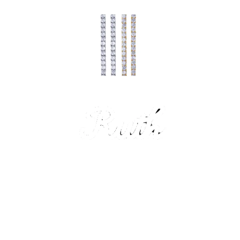 Script Custom Letter Necklace sold by The GUU Shop