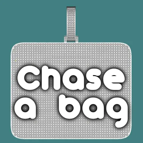 CUSTOM LETTER NECKLACE 3D BIG SQUARE sold by The GUU Shop