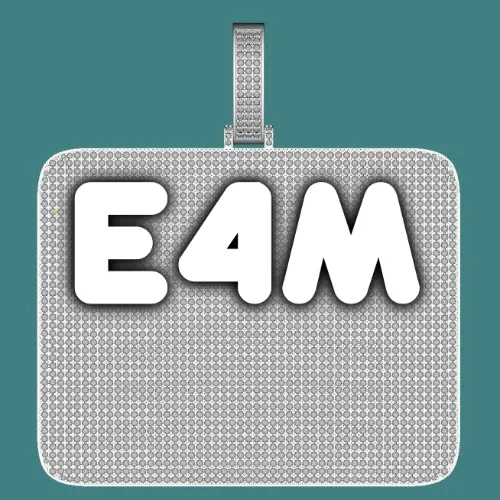 CUSTOM LETTER NECKLACE 3D BIG SQUARE sold by The GUU Shop