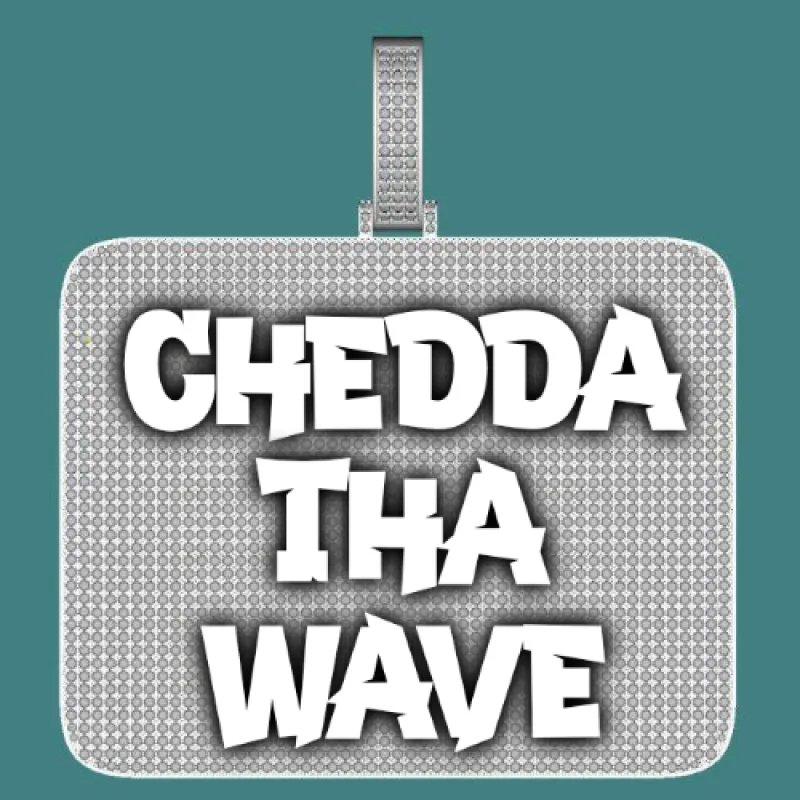 CUSTOM LETTER NECKLACE 3D BIG SQUARE sold by The GUU Shop