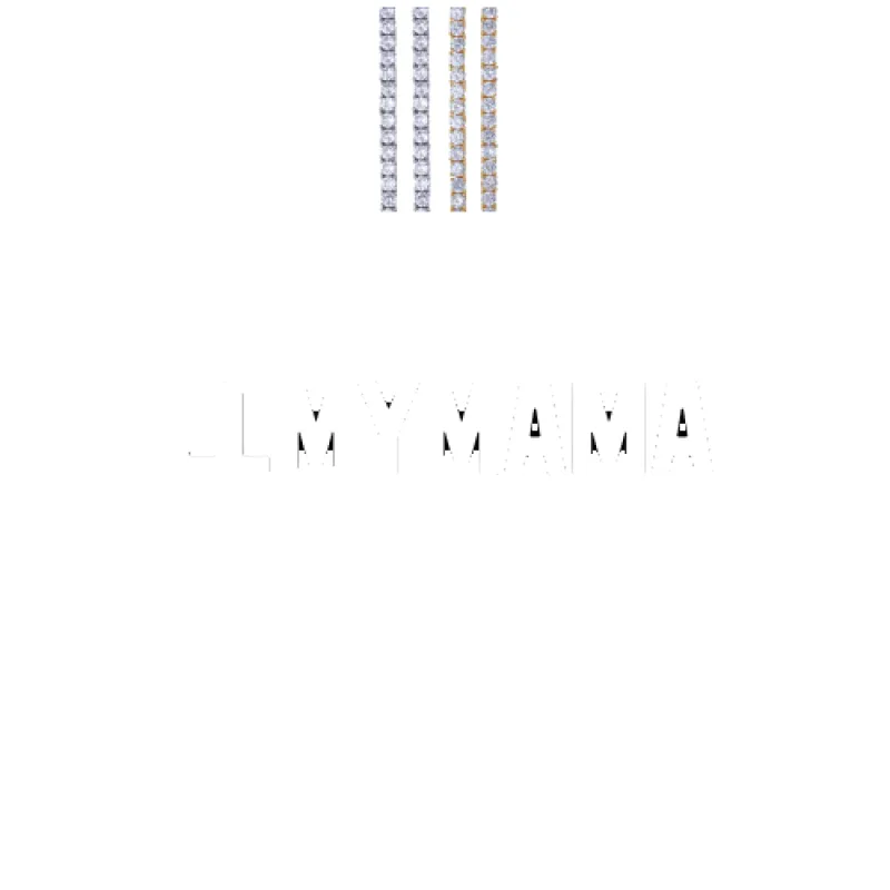 Custom Letters Baguette Two Layer Necklace sold by The GUU Shop