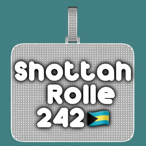 CUSTOM LETTER NECKLACE 3D BIG SQUARE sold by The GUU Shop