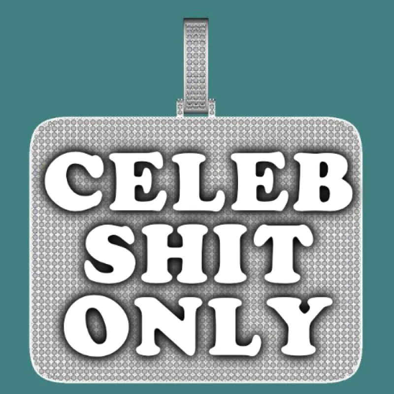 CUSTOM LETTER NECKLACE 3D BIG SQUARE sold by The GUU Shop