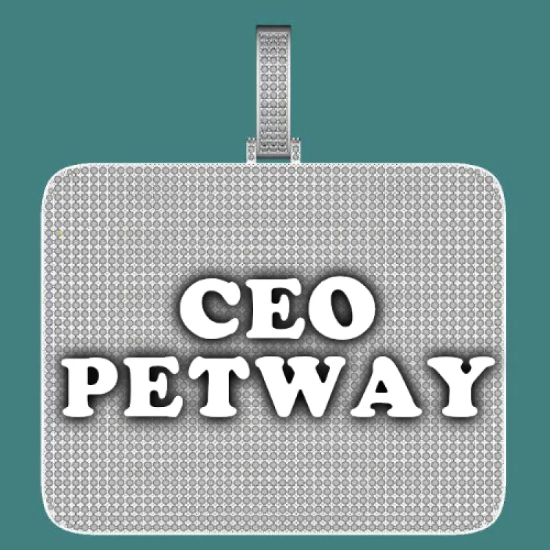 CUSTOM LETTER NECKLACE 3D BIG SQUARE sold by The GUU Shop