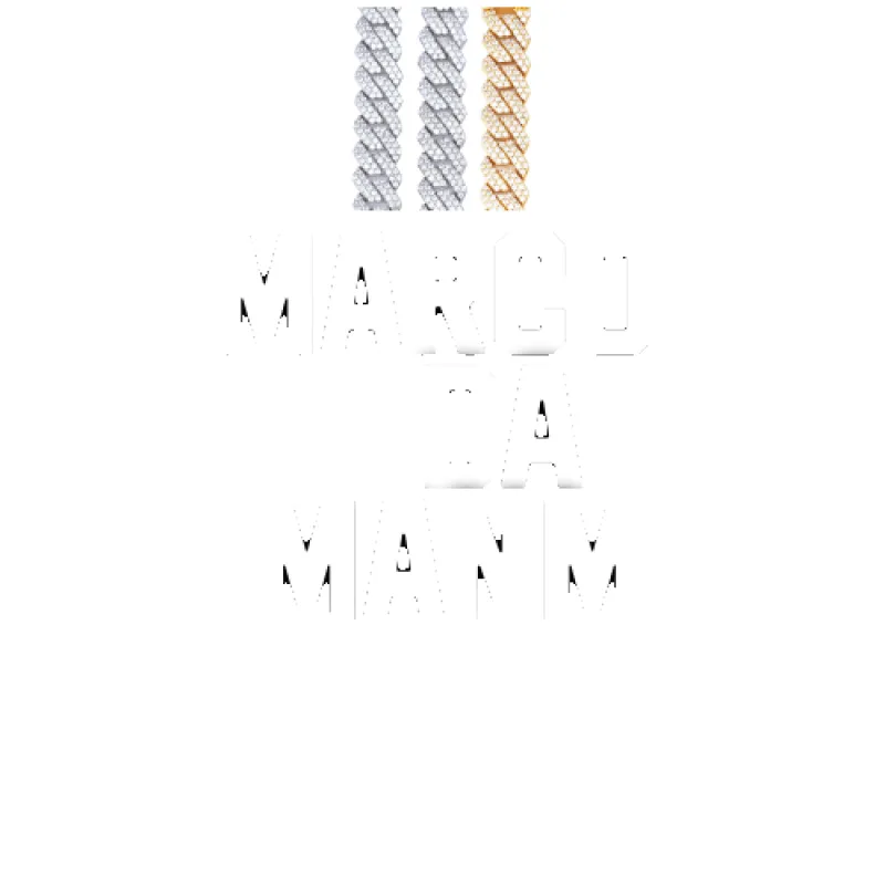 Custom Letters Baguette Two Layer Necklace sold by The GUU Shop