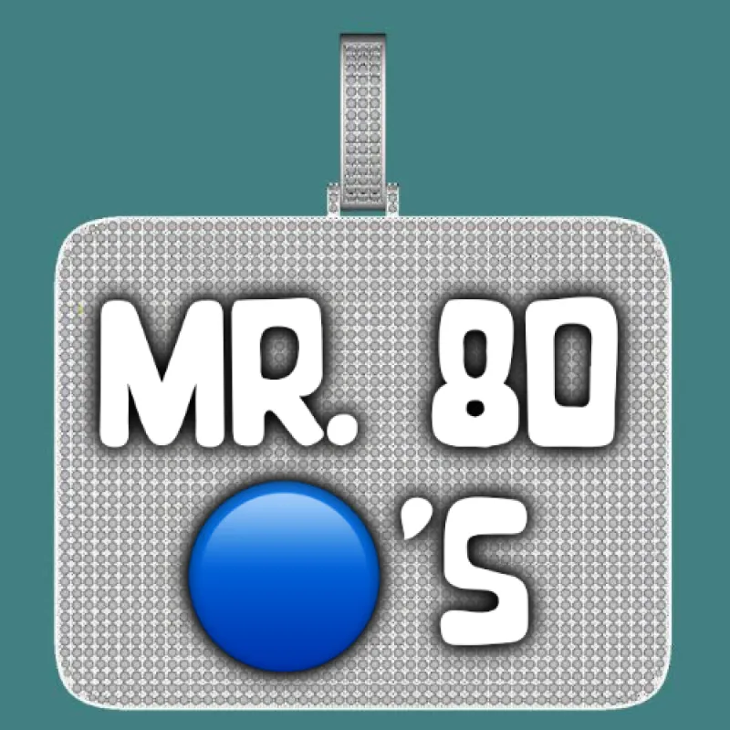 CUSTOM LETTER NECKLACE 3D BIG SQUARE sold by The GUU Shop