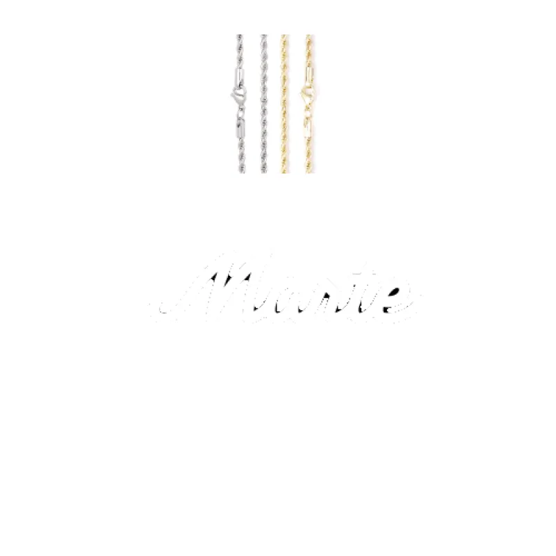 Script Custom Letter Necklace sold by The GUU Shop