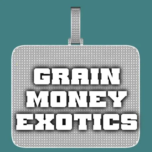 CUSTOM LETTER NECKLACE 3D BIG SQUARE sold by The GUU Shop