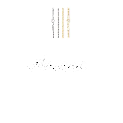 Script Custom Letter Necklace sold by The GUU Shop