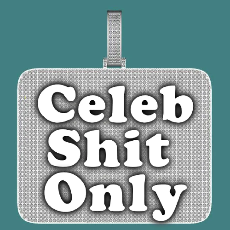 CUSTOM LETTER NECKLACE 3D BIG SQUARE sold by The GUU Shop