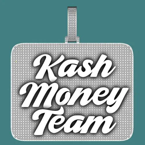 CUSTOM LETTER NECKLACE 3D BIG SQUARE sold by The GUU Shop