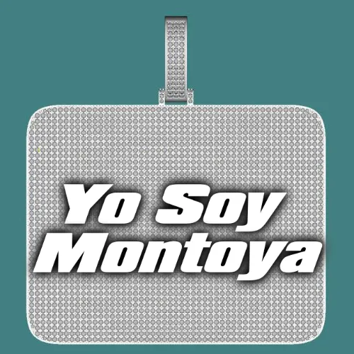 CUSTOM LETTER NECKLACE 3D BIG SQUARE sold by The GUU Shop