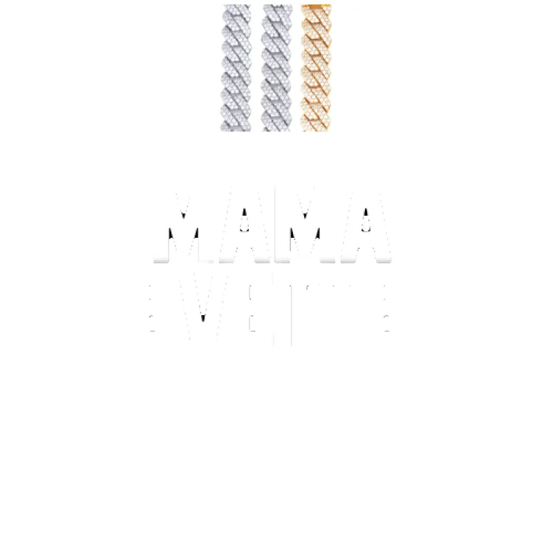 Custom Letters Baguette Two Layer Necklace sold by The GUU Shop