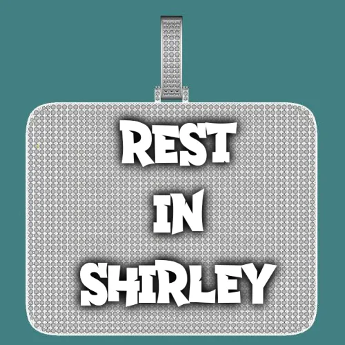 CUSTOM LETTER NECKLACE 3D BIG SQUARE sold by The GUU Shop