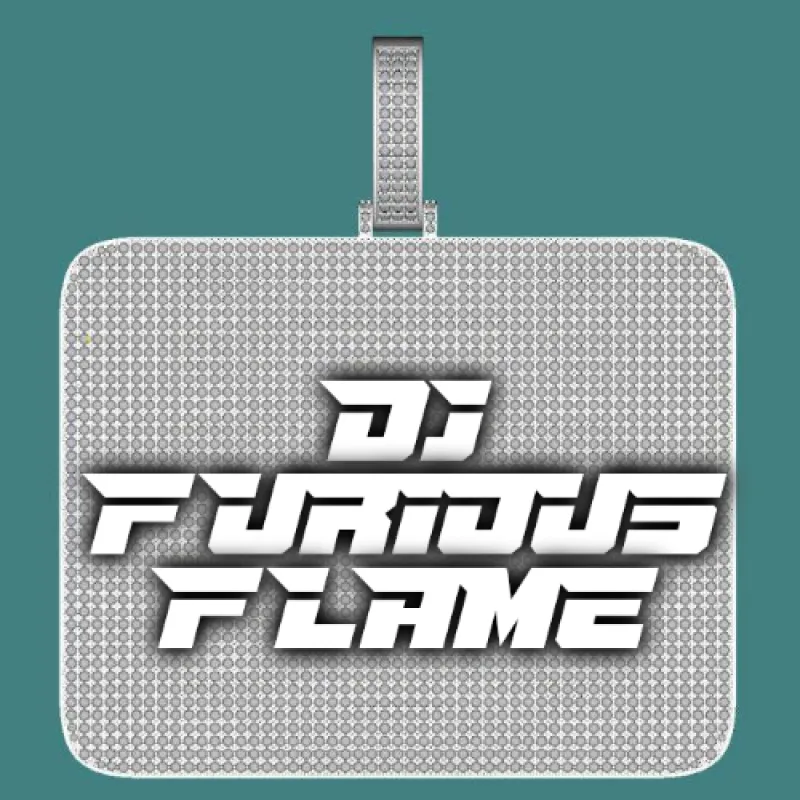 CUSTOM LETTER NECKLACE 3D BIG SQUARE sold by The GUU Shop