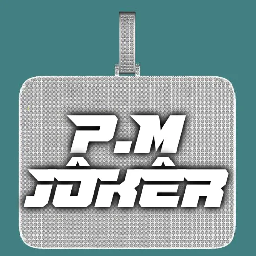 CUSTOM LETTER NECKLACE 3D BIG SQUARE sold by The GUU Shop