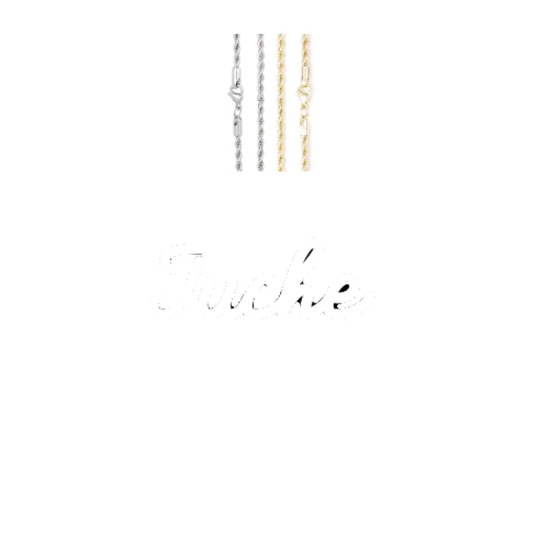 Script Custom Letter Necklace sold by The GUU Shop