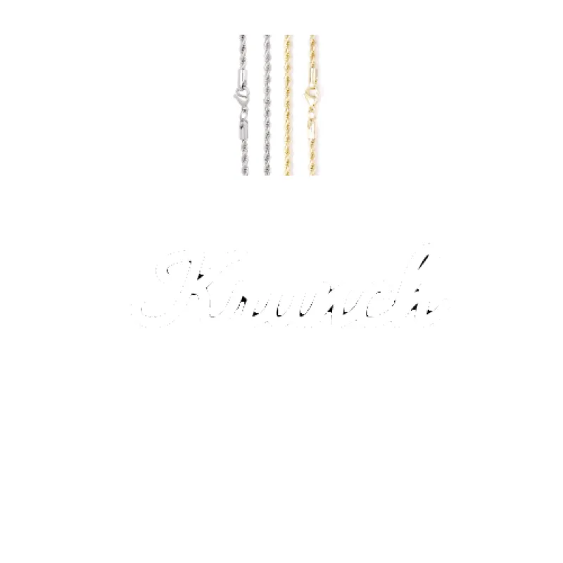 Script Custom Letter Necklace sold by The GUU Shop