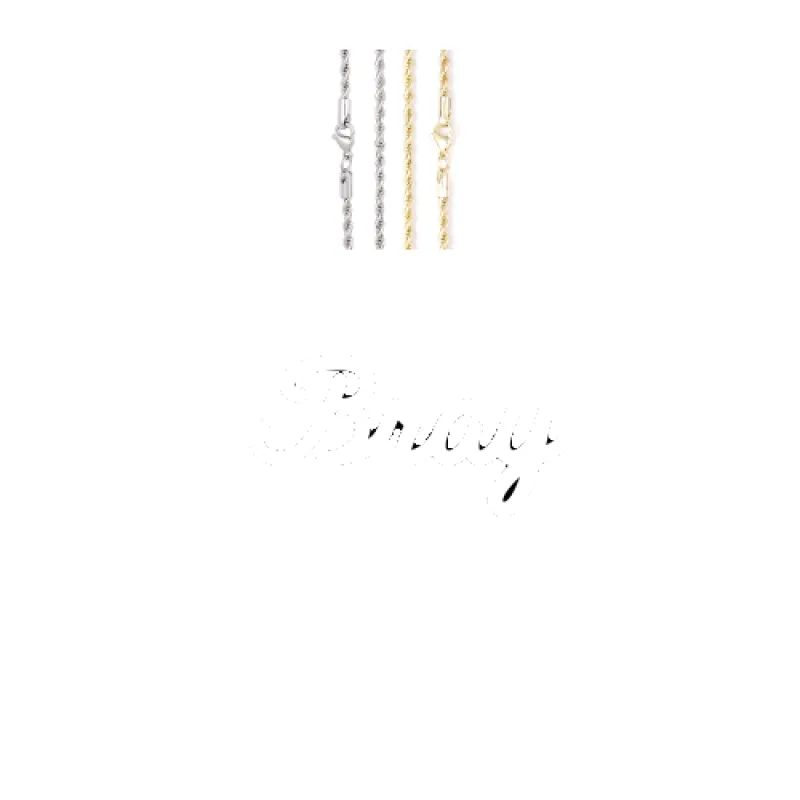 Script Custom Letter Necklace sold by The GUU Shop