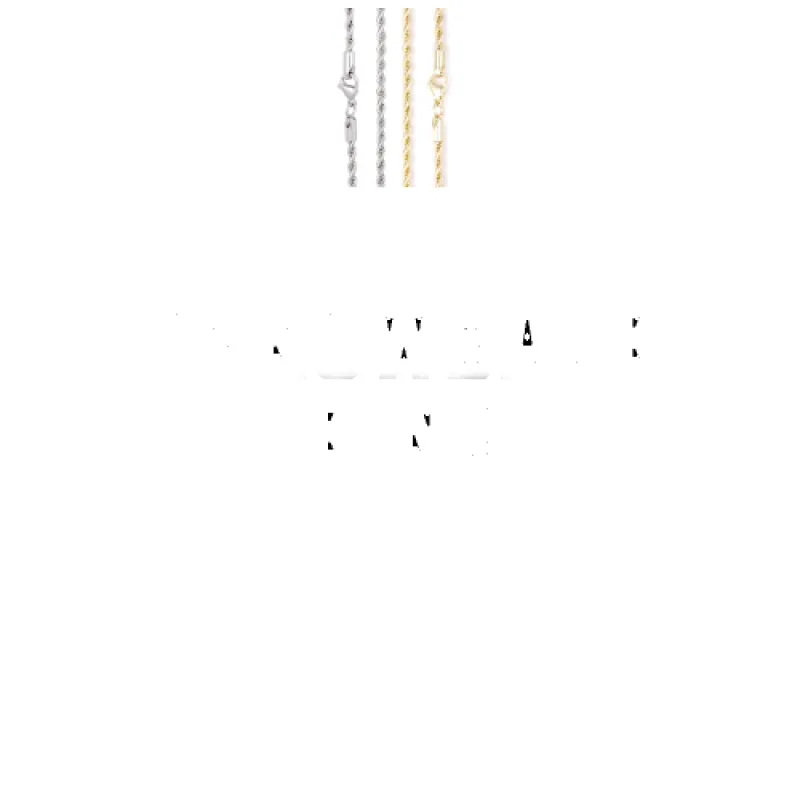 Custom Letters Baguette Two Layer Necklace sold by The GUU Shop