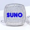 CUSTOM LETTER 3D ICED RING sold by The GUU Shop