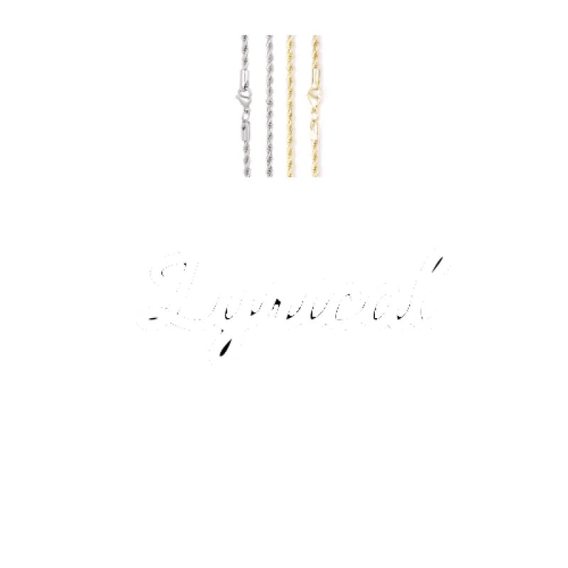 Script Custom Letter Necklace sold by The GUU Shop