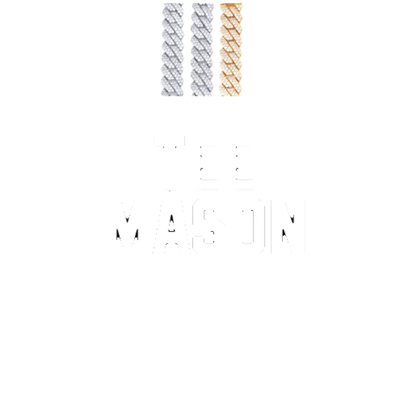 Custom Letters Baguette Two Layer Necklace made by The GUU Shop