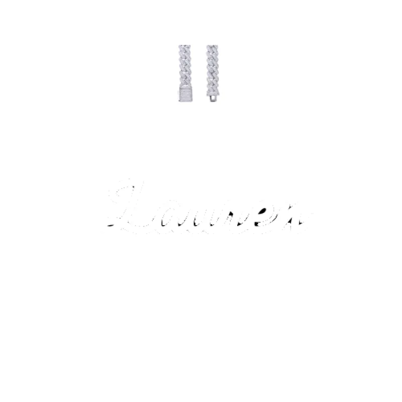 Script Custom Letter Necklace sold by The GUU Shop