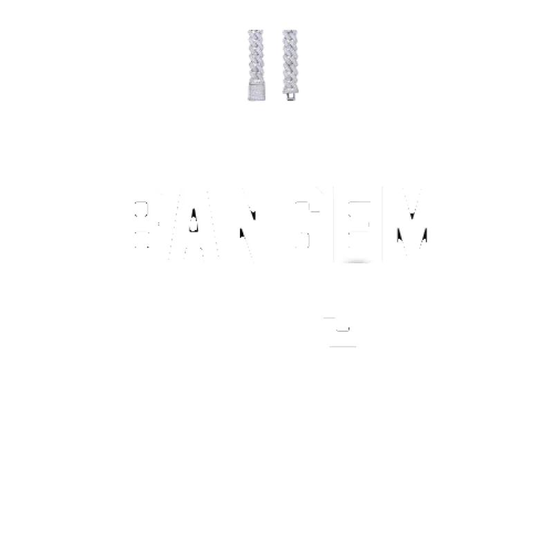 Custom Letters Baguette Two Layer Necklace made by The GUU Shop