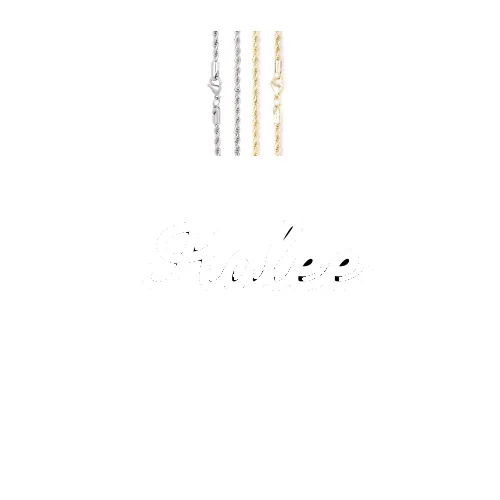 Script Custom Letter Necklace sold by The GUU Shop