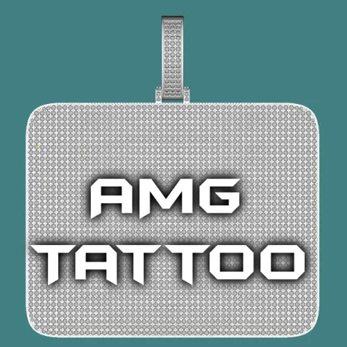 CUSTOM LETTER NECKLACE 3D BIG SQUARE sold by The GUU Shop