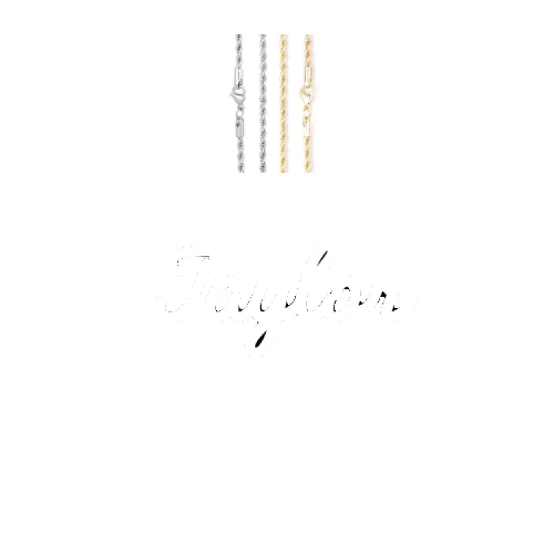 Script Custom Letter Necklace sold by The GUU Shop