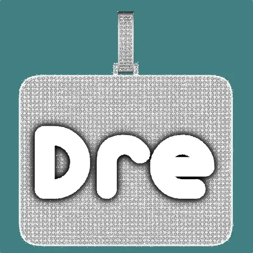 CUSTOM LETTER NECKLACE 3D BIG SQUARE sold by The GUU Shop