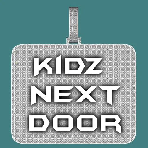 CUSTOM LETTER NECKLACE 3D BIG SQUARE sold by The GUU Shop