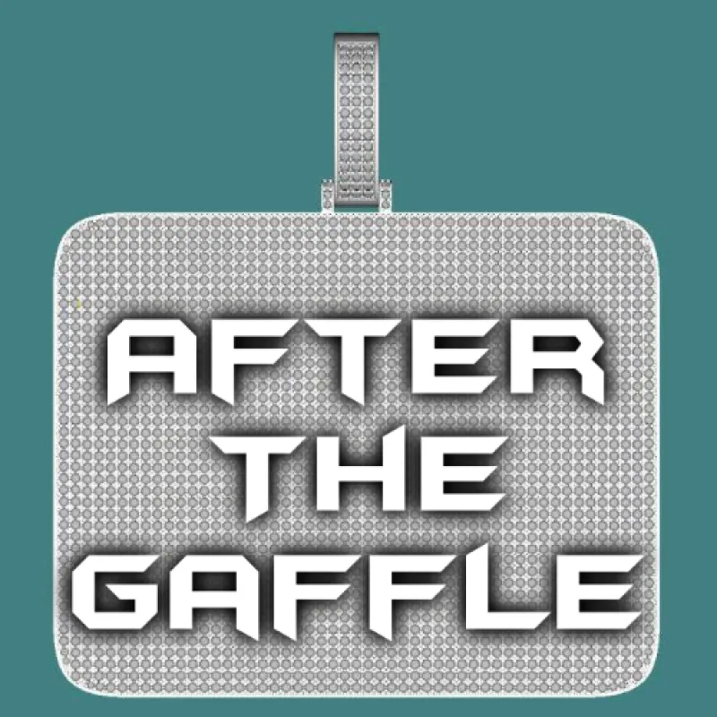 CUSTOM LETTER NECKLACE 3D BIG SQUARE sold by The GUU Shop