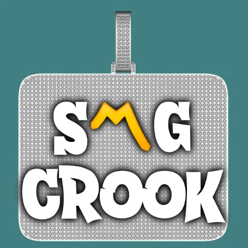 CUSTOM LETTER NECKLACE 3D BIG SQUARE sold by The GUU Shop