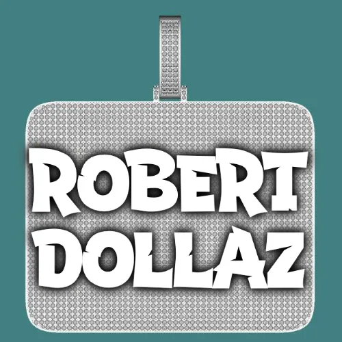 CUSTOM LETTER NECKLACE 3D BIG SQUARE sold by The GUU Shop