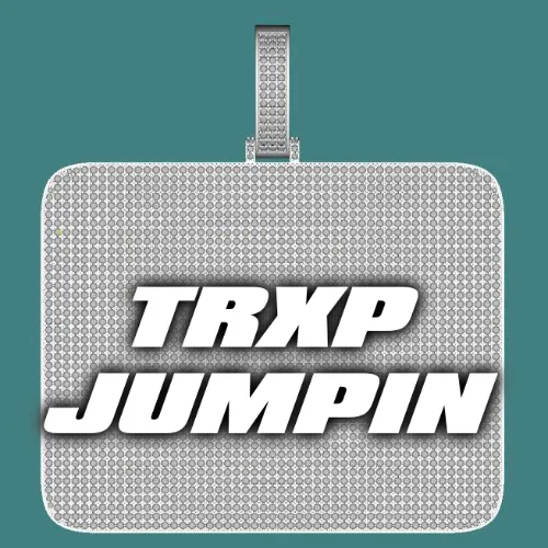 CUSTOM LETTER NECKLACE 3D BIG SQUARE sold by The GUU Shop