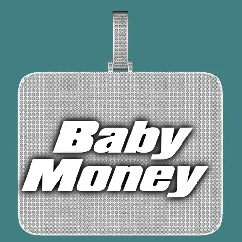 CUSTOM LETTER NECKLACE 3D BIG SQUARE sold by The GUU Shop